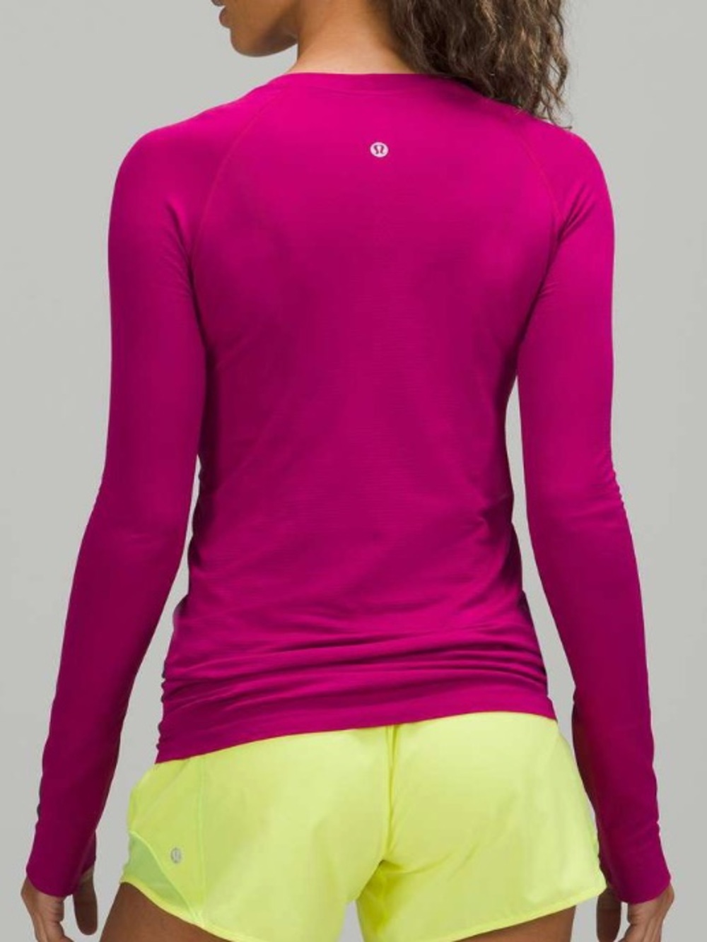 NWT- Lululemon Swiftly Tech Long Sleeve 2.0 - Ripened Raspberry - Picture 2 of 7